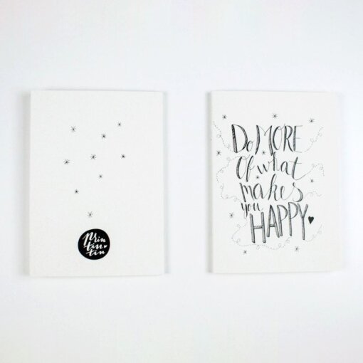 sešit Do more what makes you happy